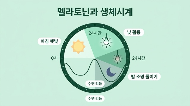 멜라토닌과 생체시계 설명