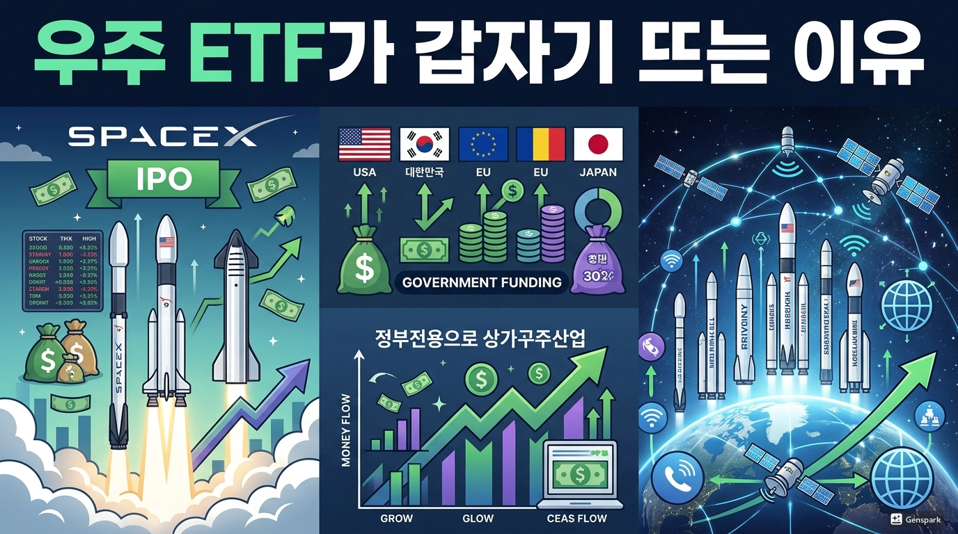 우주 ETF가 갑자기 뜨는 이유