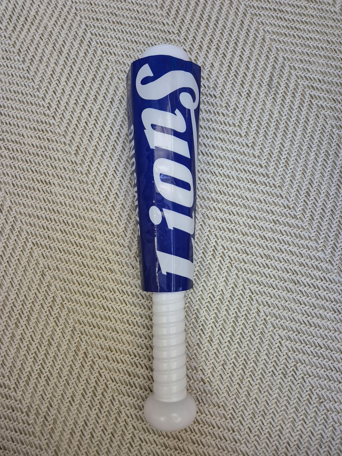 스윙배트쿠키 몸체에 잘라낸 필름을 끼워본 사진