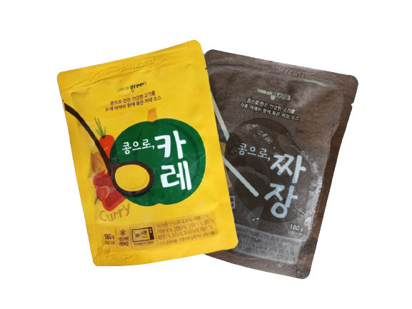 마켓컬리 콩으로 카레, 짜장