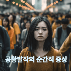 1. 공황발작의 순간적 증상