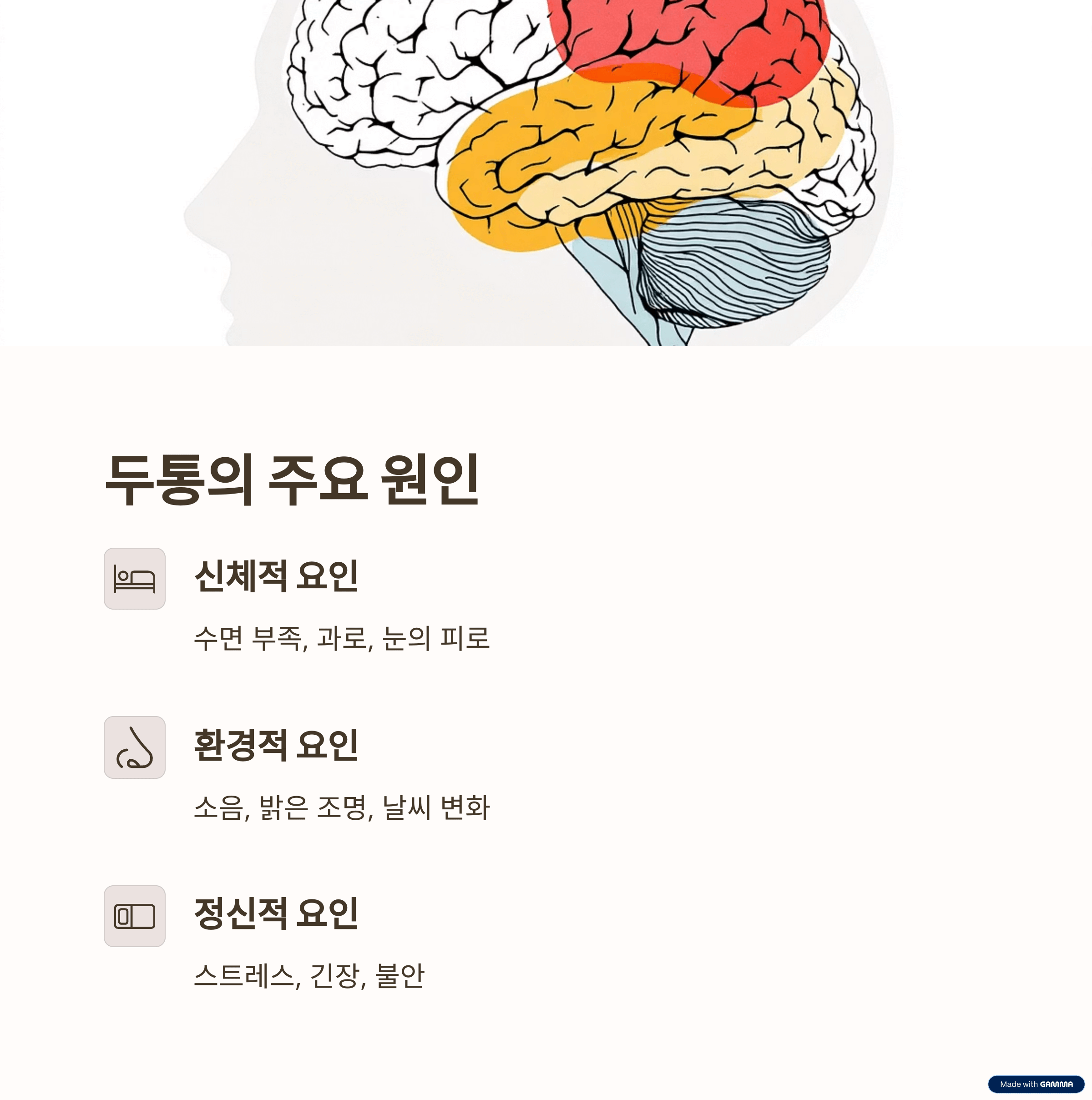 두통 예방 생활습관 총정리