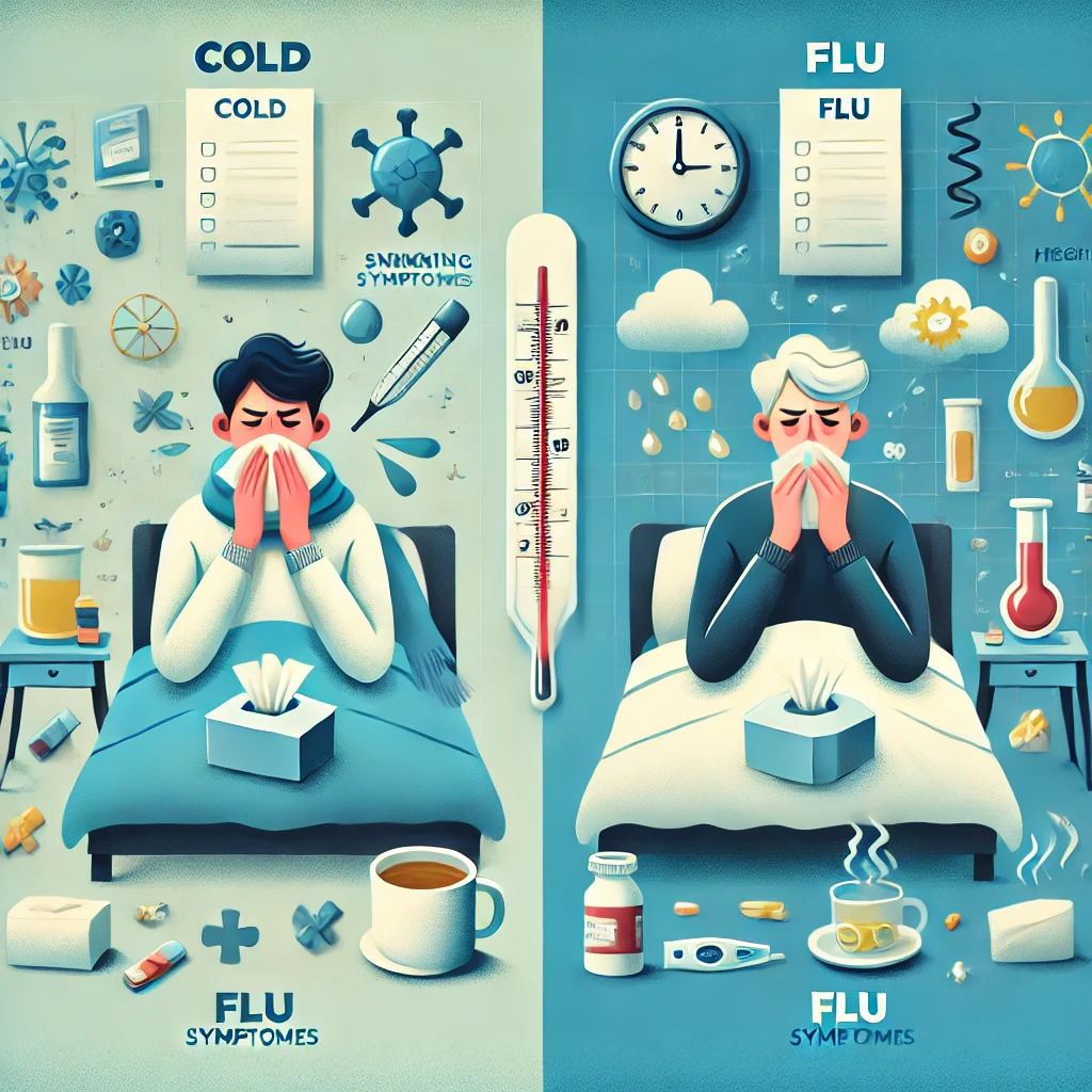 감기와 독감의 차이