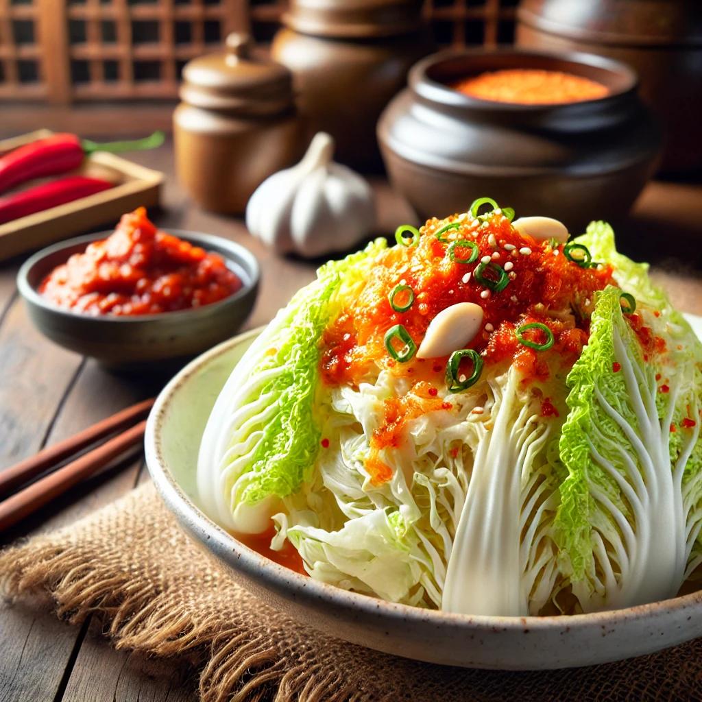 알배추겉절이 하는법 남은 김장양념으로 쉽게 만들기