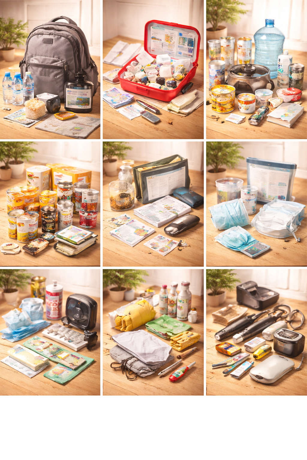 1인 가구 재난 대비 준비물 정리 관련 사진