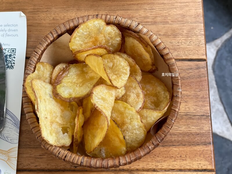 나트랑 시내 피자 맛집 라칼라 - 감자 튀김