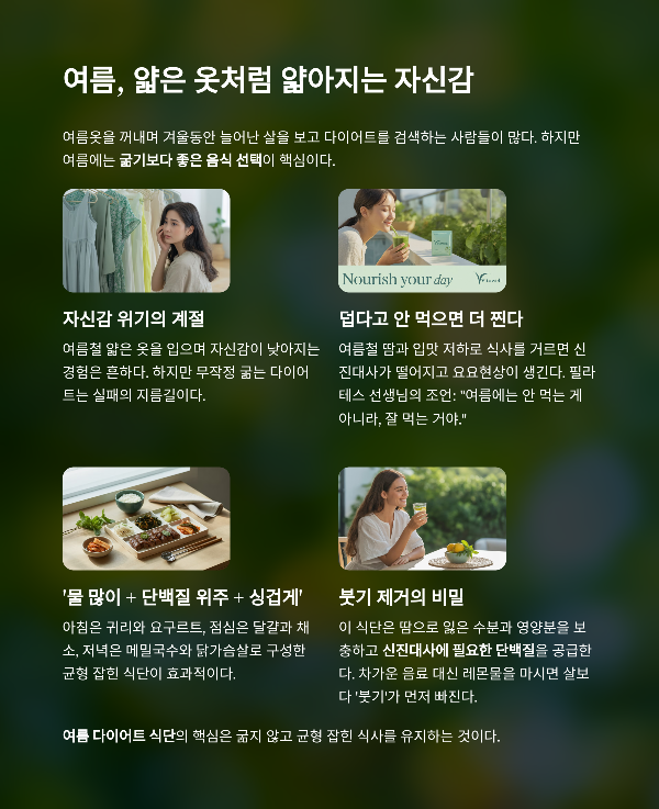 여름,자신감