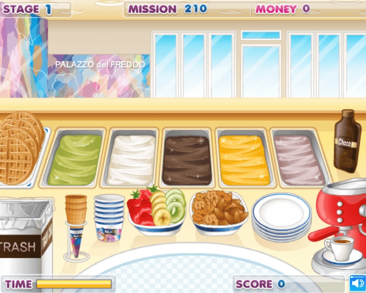 슈의-빨라쪼-알바-플래시게임-시작-화면