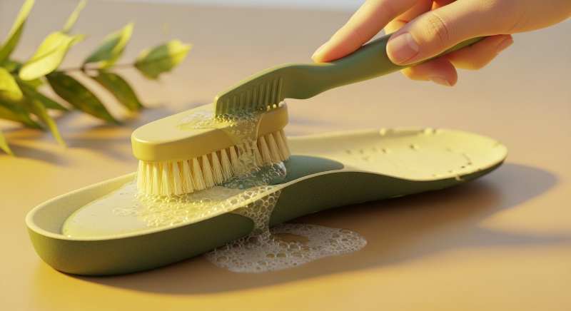 깔창은 자주 빼서 세척하고 햇볕에 말려주는 것이 좋습니다.