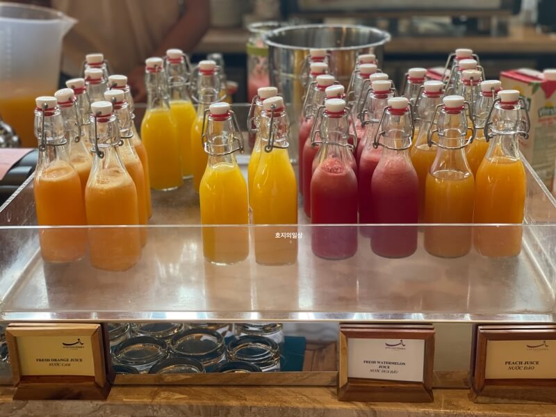 나트랑 아나만다라 올인클루 조식 - 생과일 주스