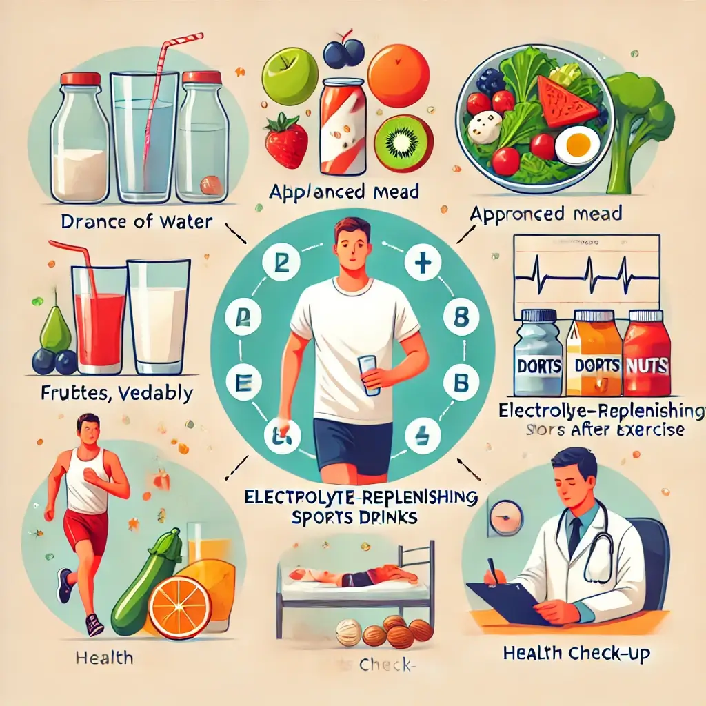 전해질 불균형 예방