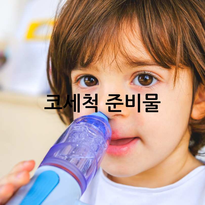 알레르기 비염 코세척 방법, 좋은점,주의사항