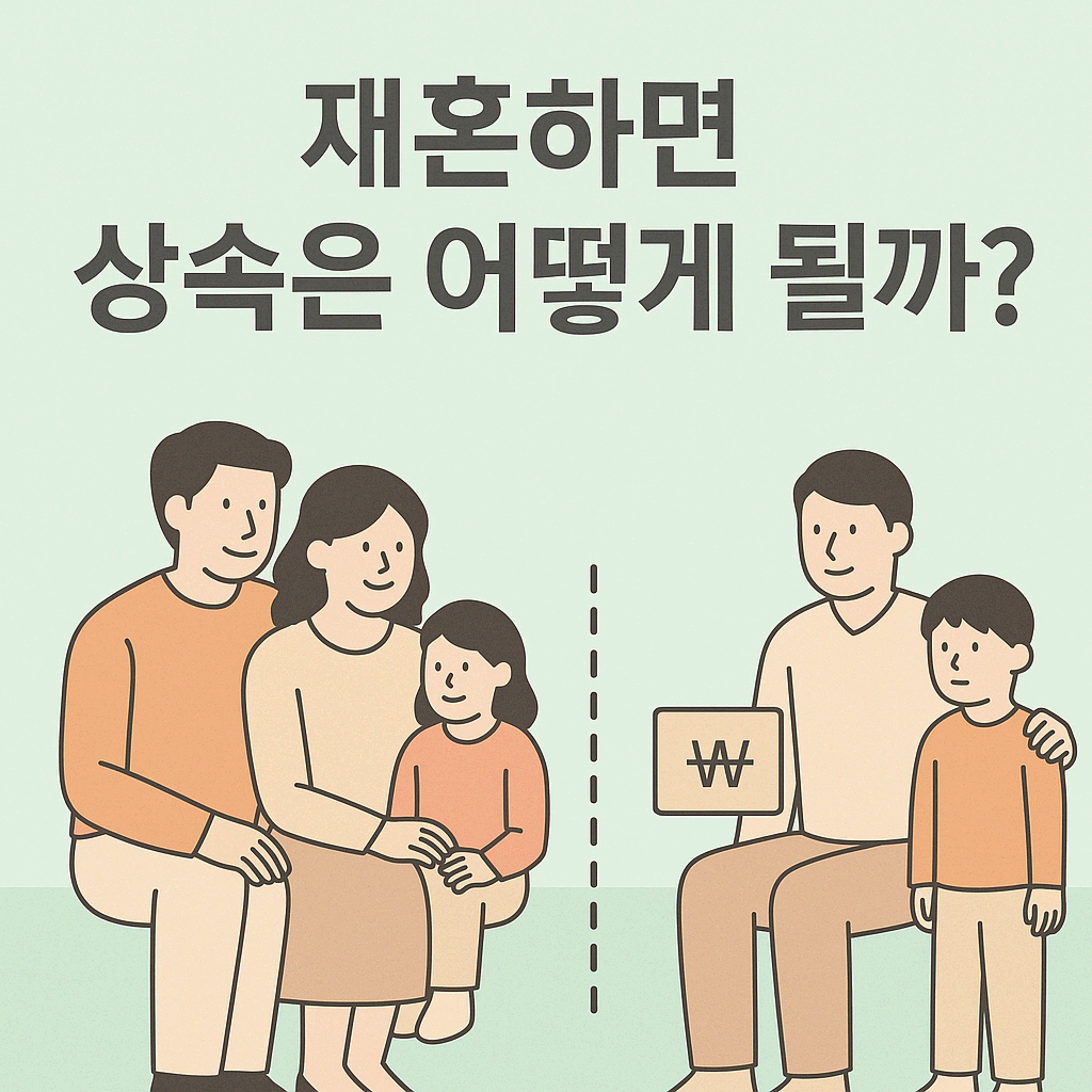 재혼한 가정, 배우자의 자녀도 내 재산을 상속받을 수 있을까?