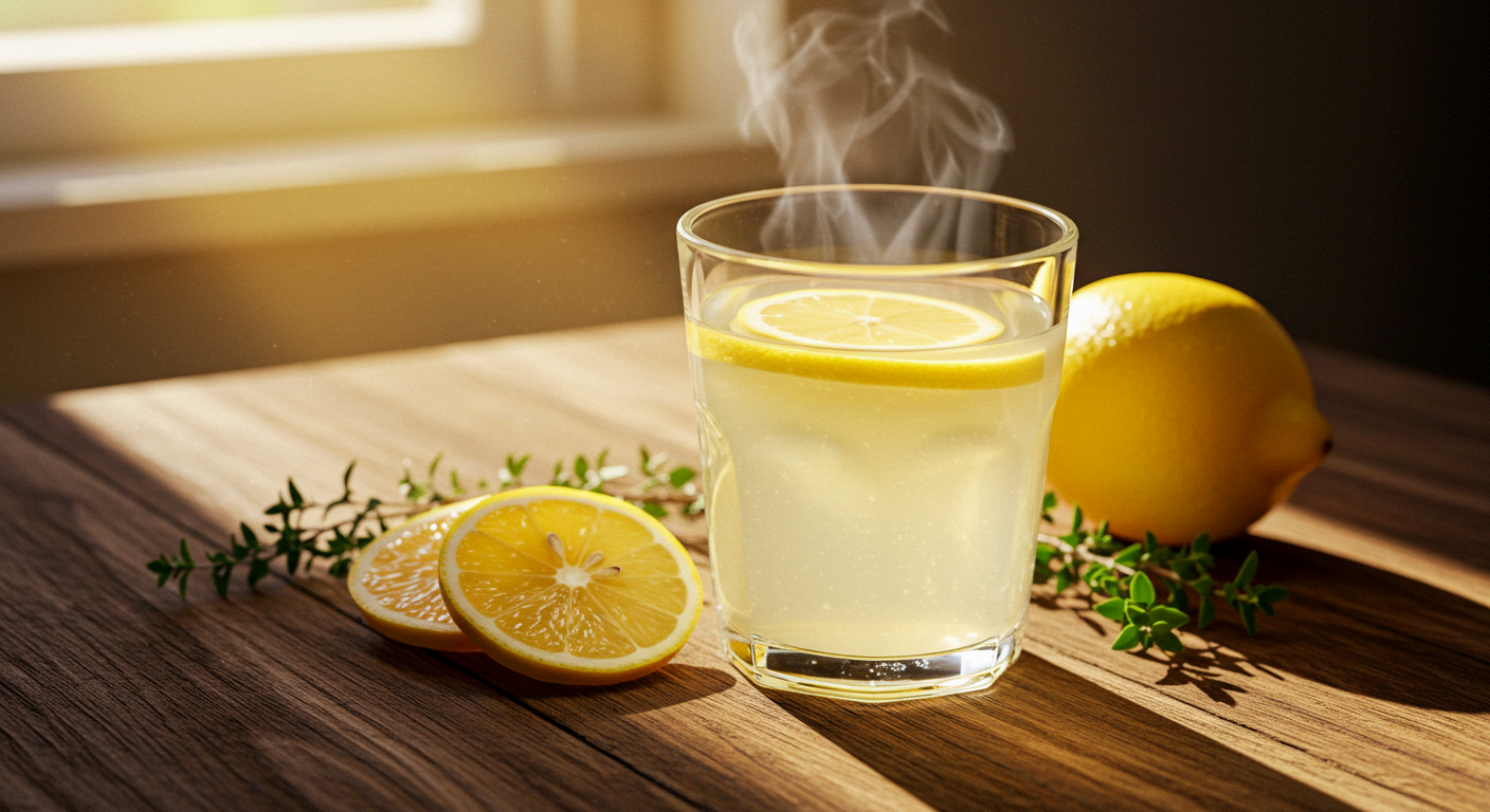 차가운 음료 대신 따뜻한 차가 소화에 도움 줍니다