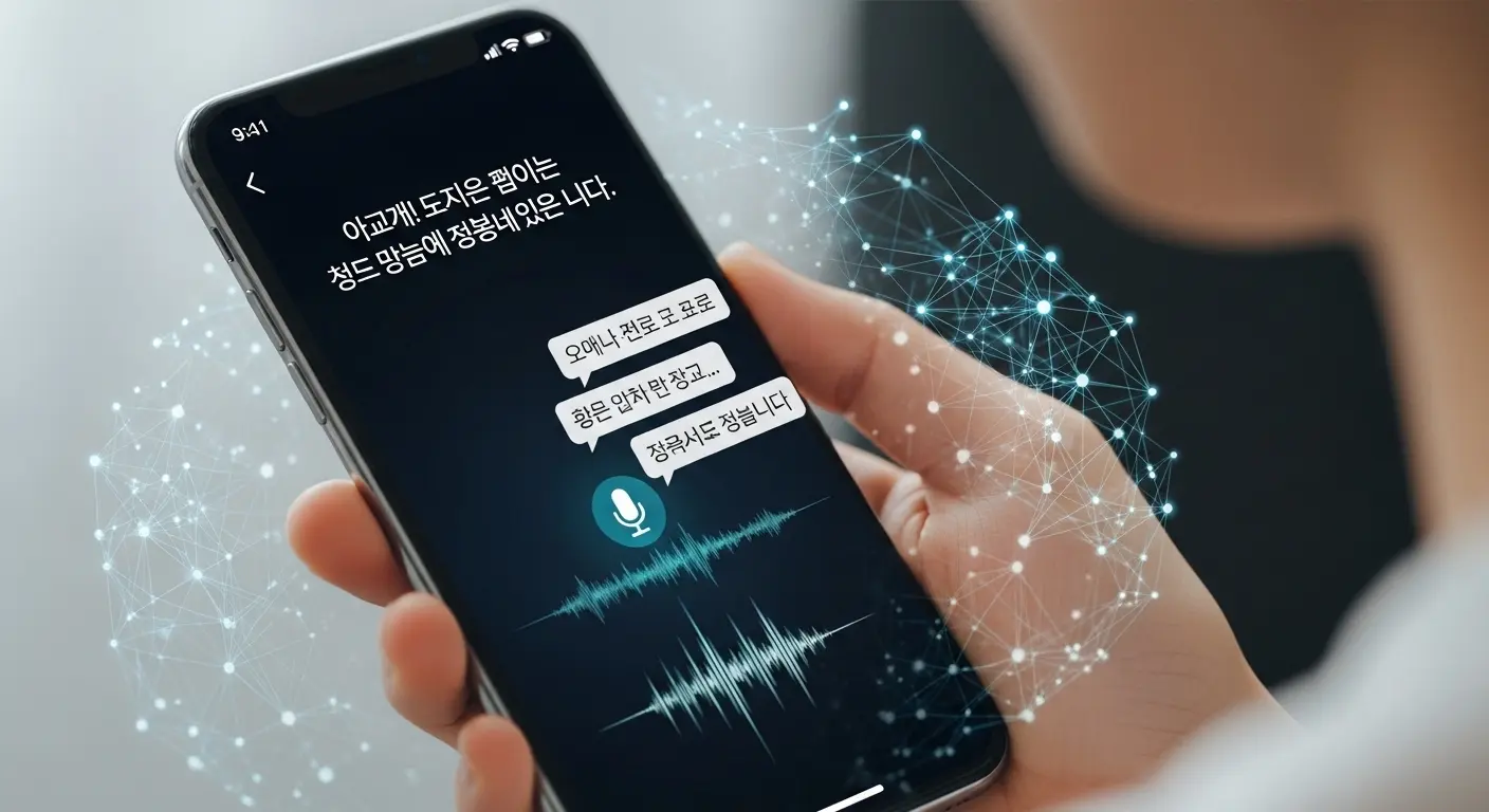 <img src="ondevice-ai-smartphone-brain.webp" alt="스마트폰 내부에서 음성 인식과 응답을 자율적으로 처리하는 온디바이스 AI 기술을 묘사한 이미지입니다">
