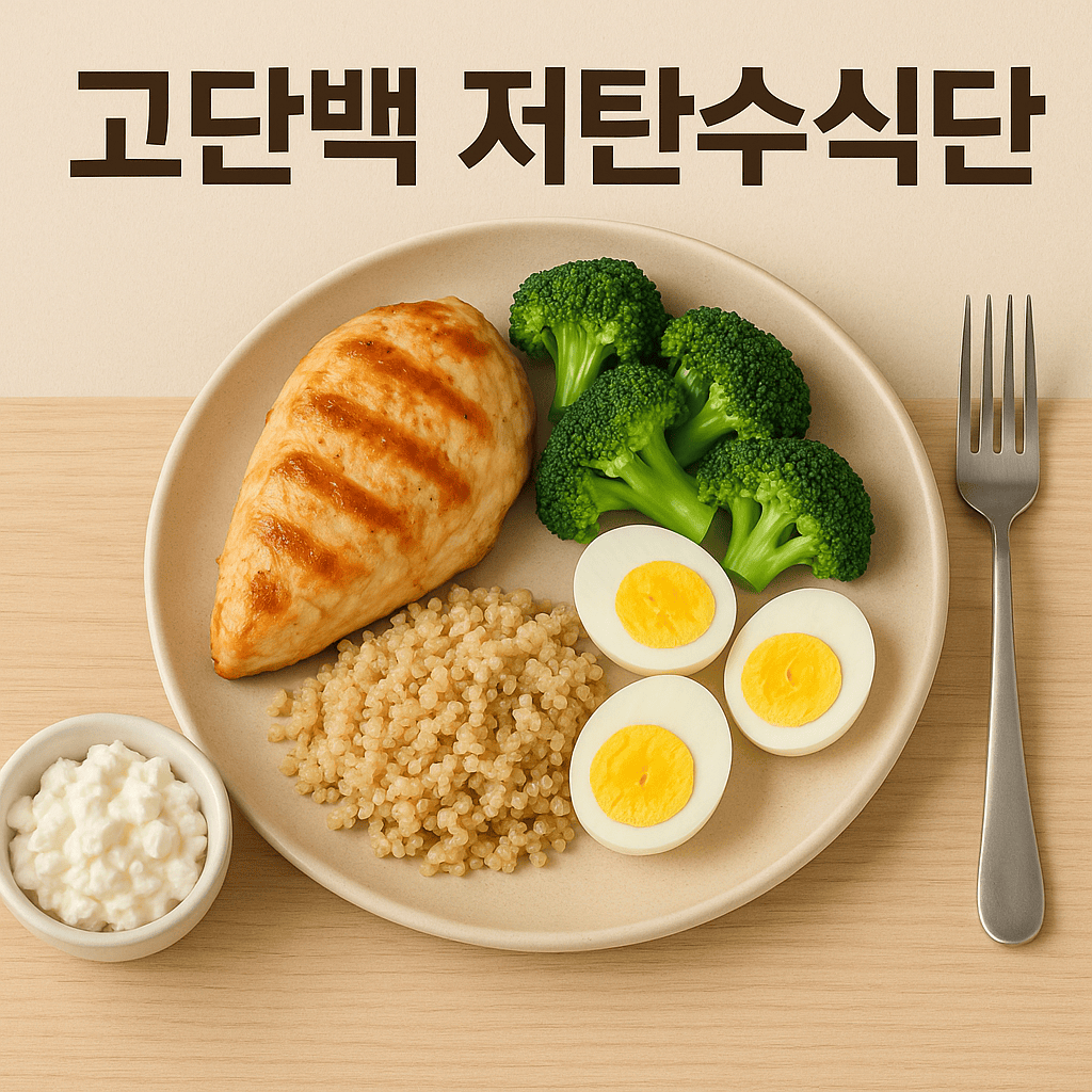 고단백저탄수식단