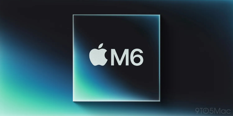 Apple Silicon M6 chip set image for 9to5Mac
