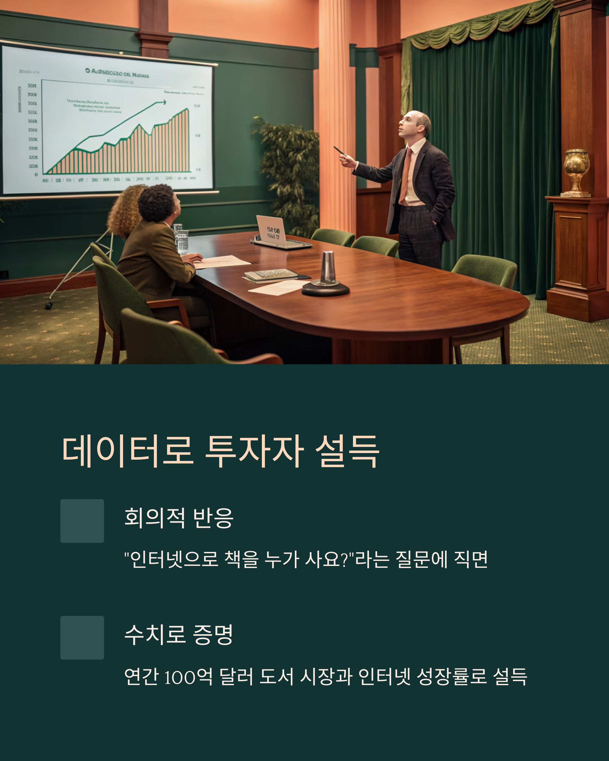 데이터로 투자자 설득