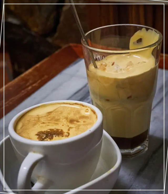 연유를 듬뿍 넣은 베트남 커피