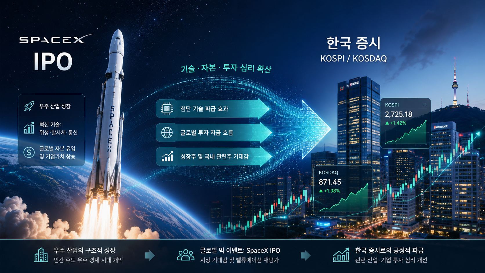 스페이스X 상장 관련주 총정리｜국내에서 진짜 수혜받을 종목
