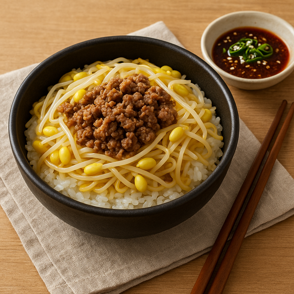 맛있는 콩나물밥 만들기