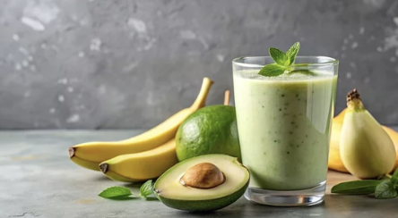 바나나 아보카도