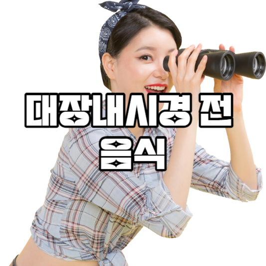 대장내시경 전 음식