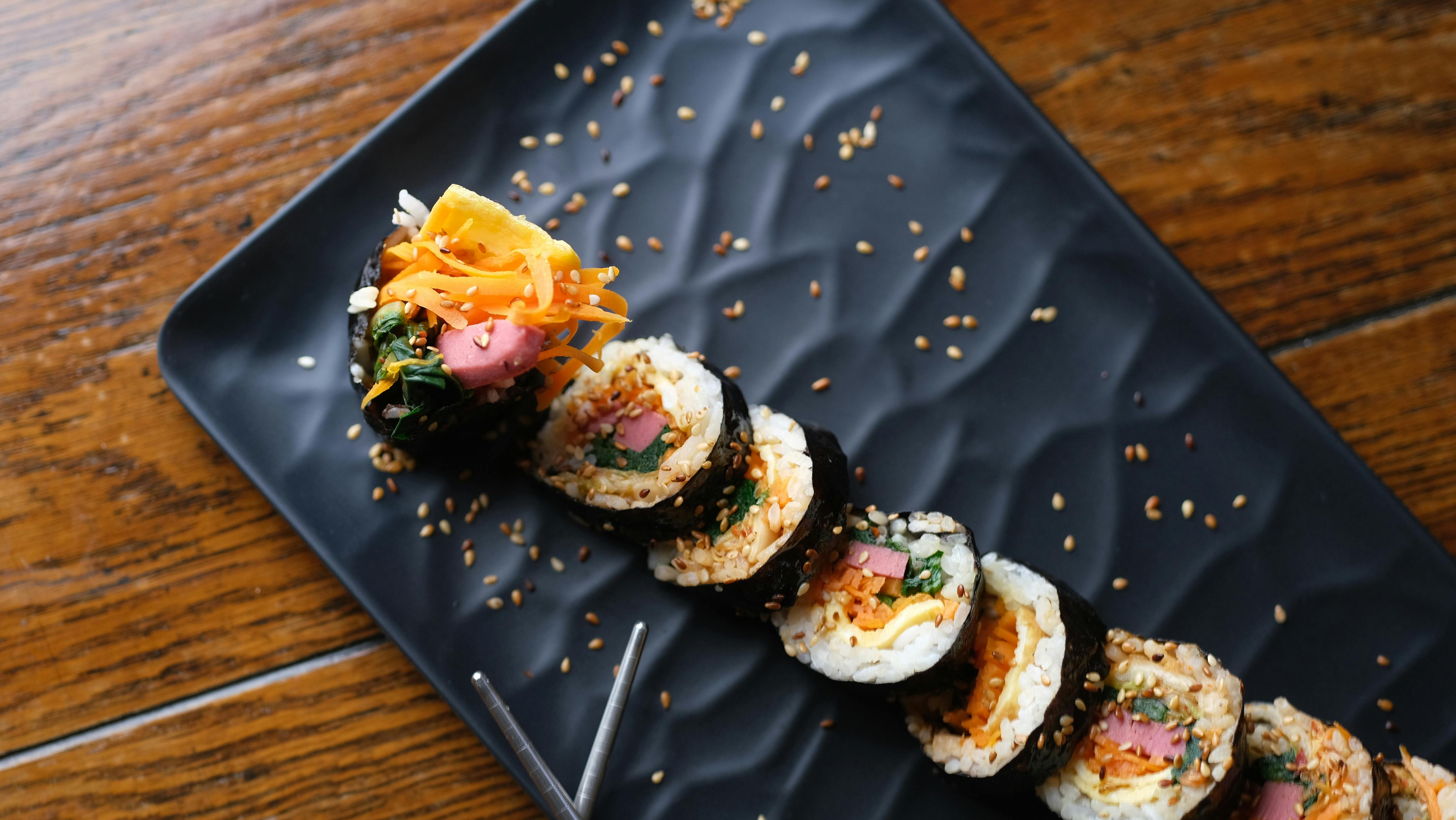 김밥 사진