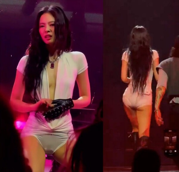 제니 미국공연 의상