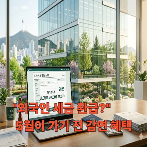 외국인 기술자 50% 감면! 2026년 놓치면 안 될 세금 혜택 총정리