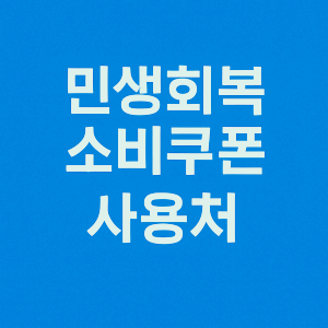 2025 경남 민생회복 소비쿠폰