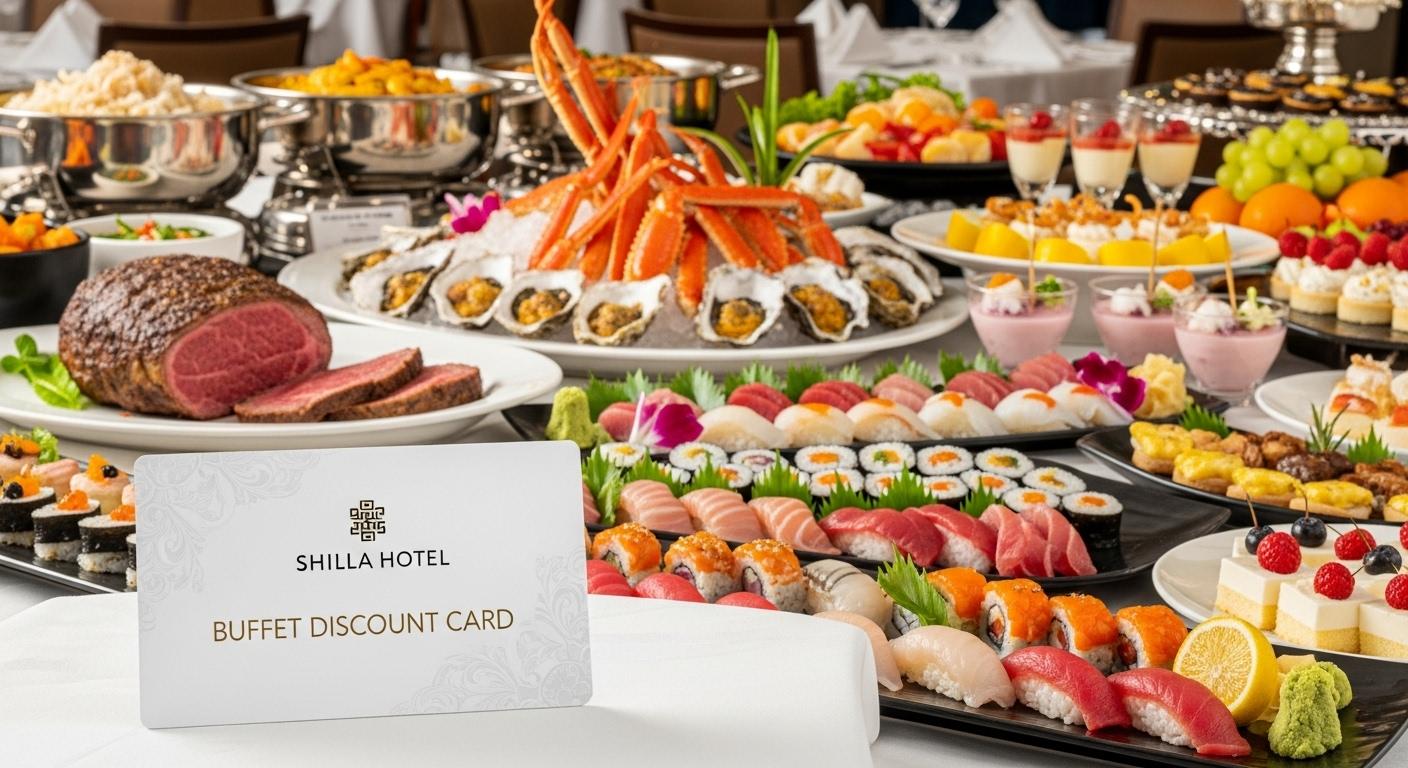 신라호텔 뷔페 할인카드