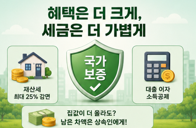 연금만으론 부족한 노후, 내 집을 &lsquo;월급 통장&rsquo;으로 만드는 법 - 2026 주택연금 제도 완벽 가이드