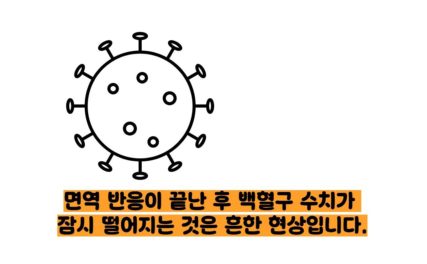 백혈구 수치가 낮은 이유