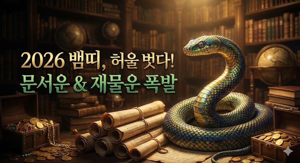 89년생 기사생 대박 조짐? 뱀띠 나이별(65년생, 77년생) 길흉화복 완벽 분석