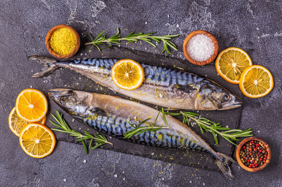 오메가-3가 풍부한 음식과 관련된 사진