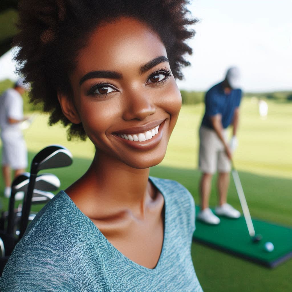 실외골프연습장 배경