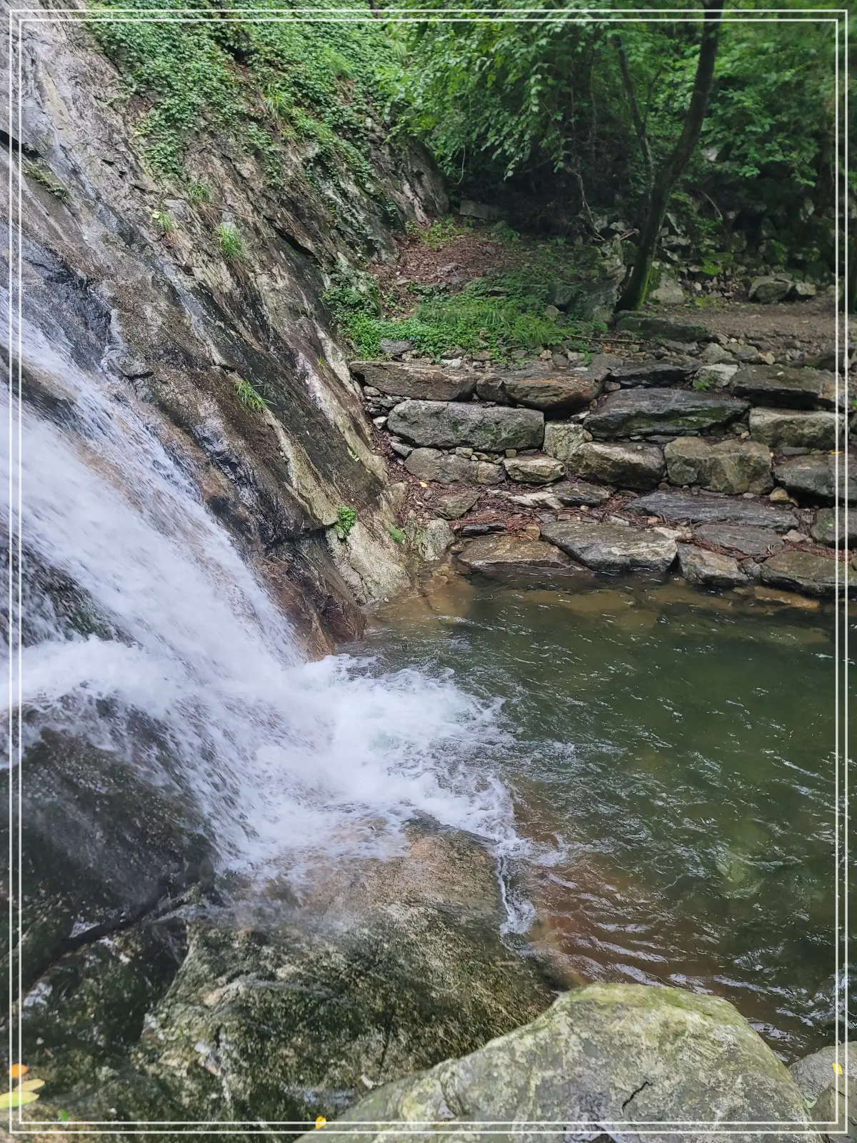 무주채폭포-하단