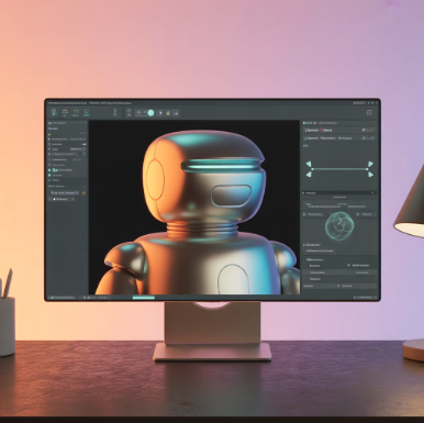 Unity/Blender 활용 및 연동 섹션 이미지