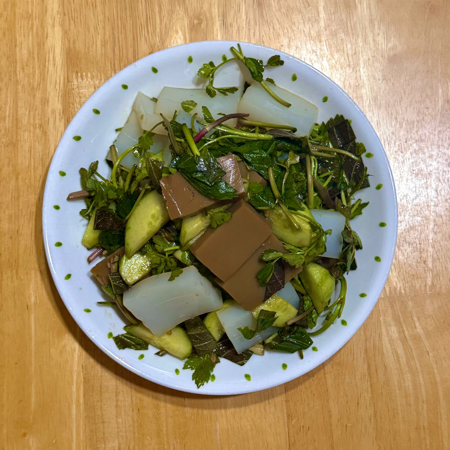 묵무침