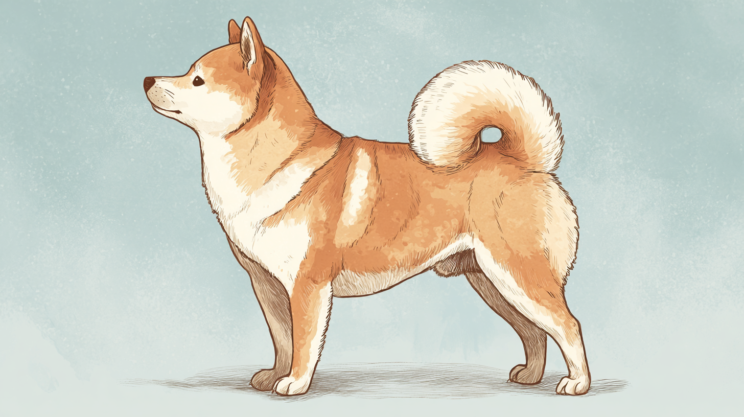 시바견 순종 구별법