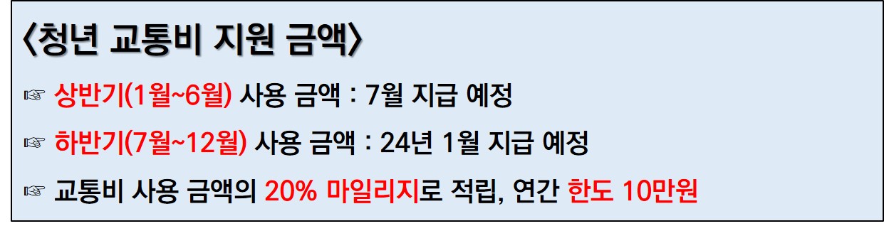 서울시 청년 교통비 지원 신청 방법 궁금증 총정리