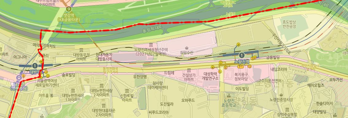 동작구 상업지역