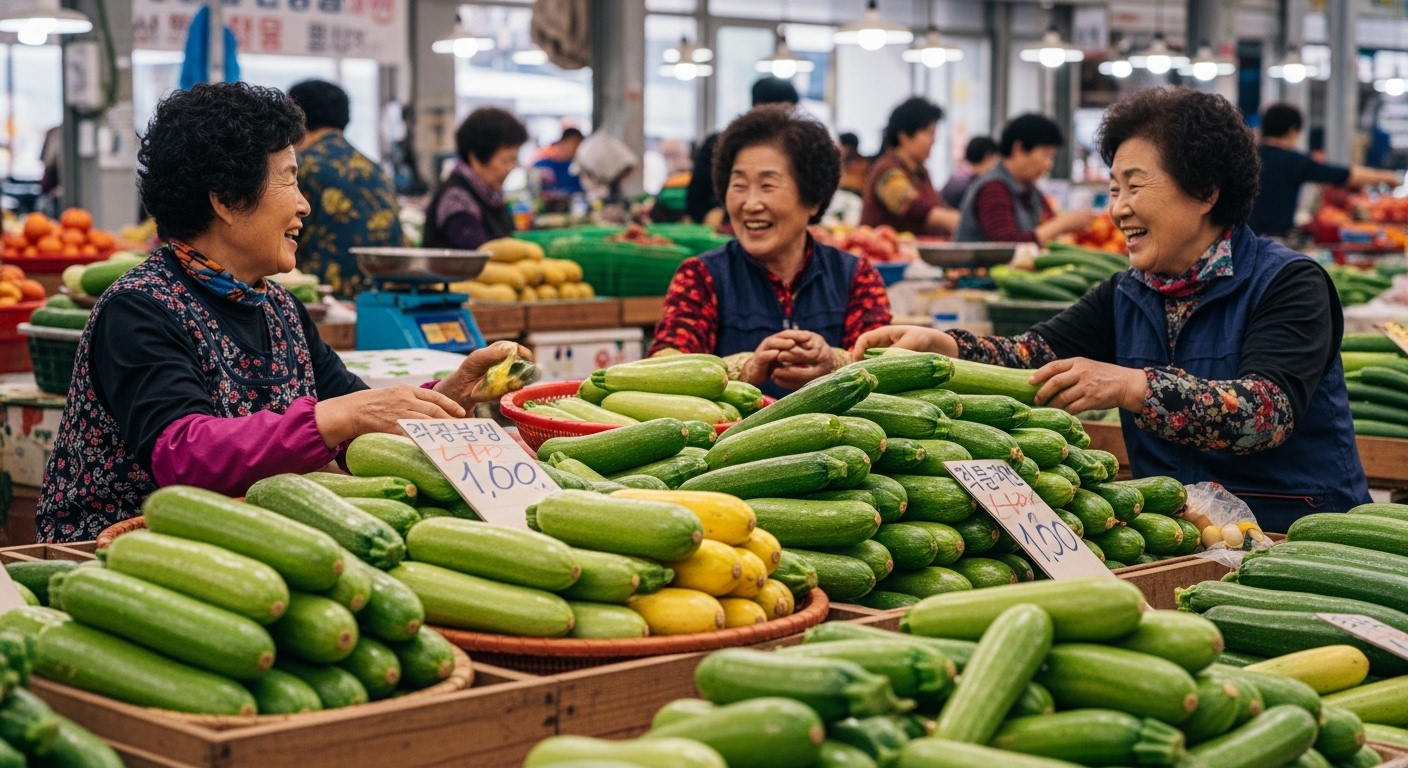 7월 제철음식 애호박