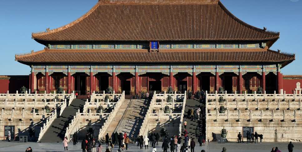 중국 천안문 광장 사진