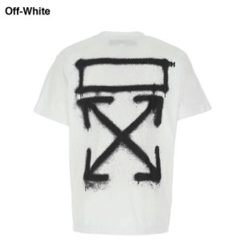 오프화이트 루즈핏티셔츠 명품반팔티 여자명품티 명품루즈핏티