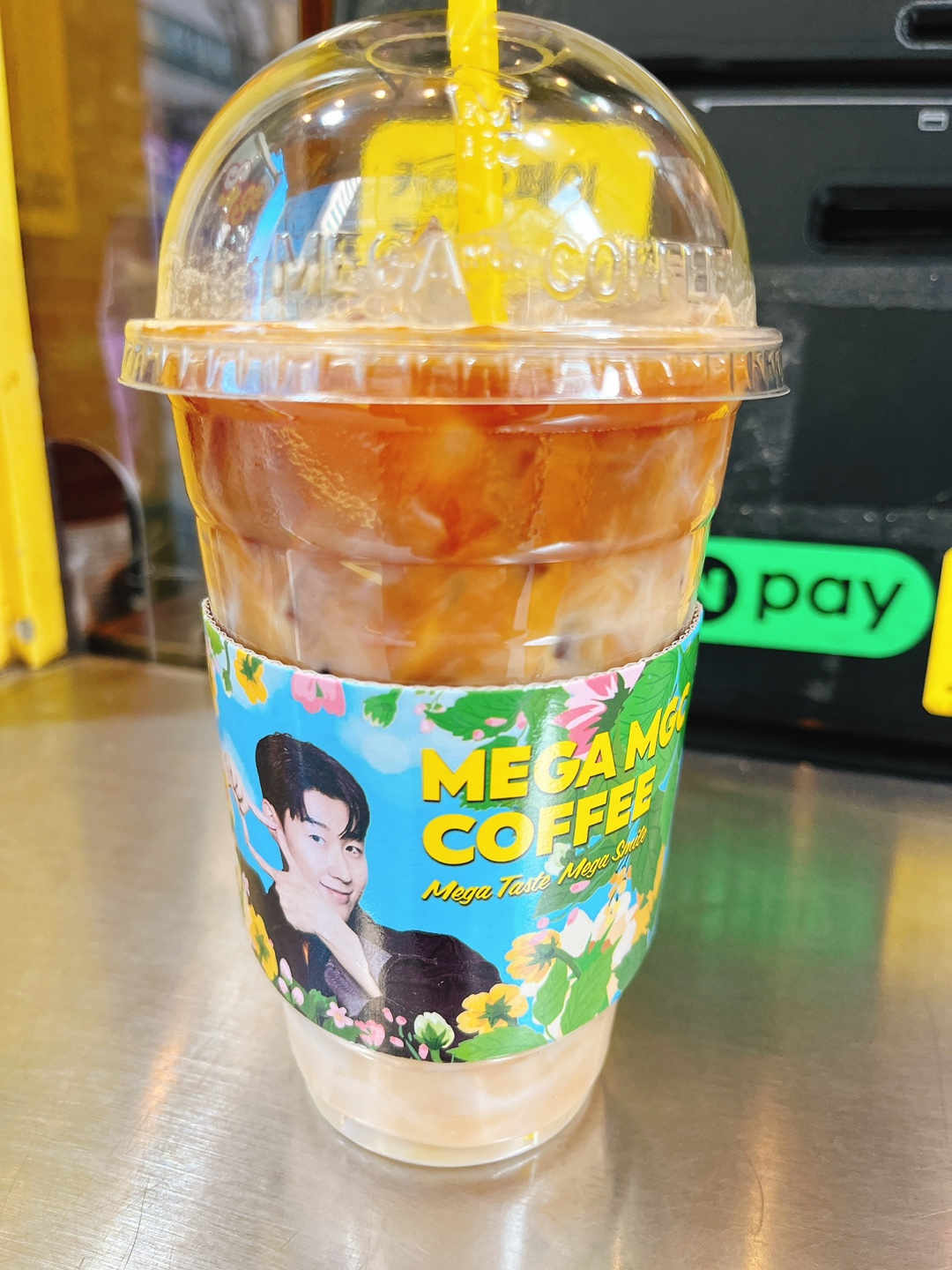 메가커피 디카페인 라이트바닐라아몬드라떼