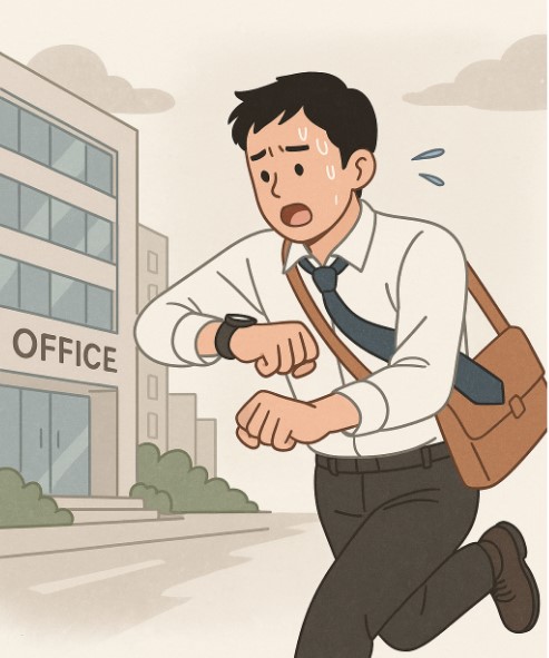 회사에 지각하는 꿈 해몽 – 책임감의 무게?
