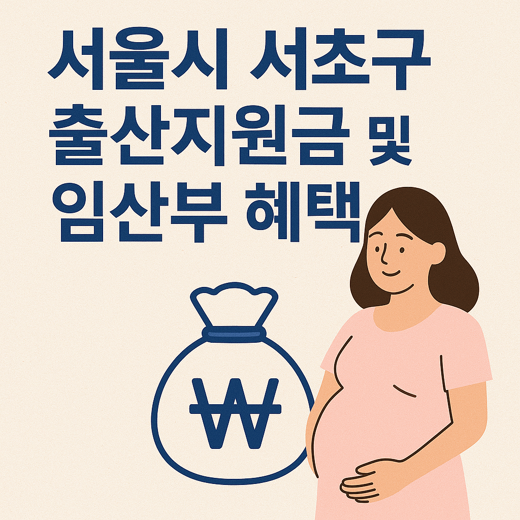 서울시 서초구 출산지원금