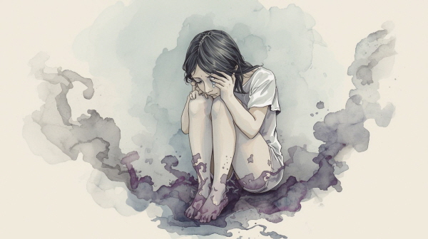 ENFJ는 자신의 감정을 억누르고, 타인의 감정을 먼저 배려하려 합니다. 하지만 이 억제는 감정의 누적을 낳고, 감정이 정체되면 결국 무기력, 분노, 자괴감으로 되돌아옵니다에 관한 그림